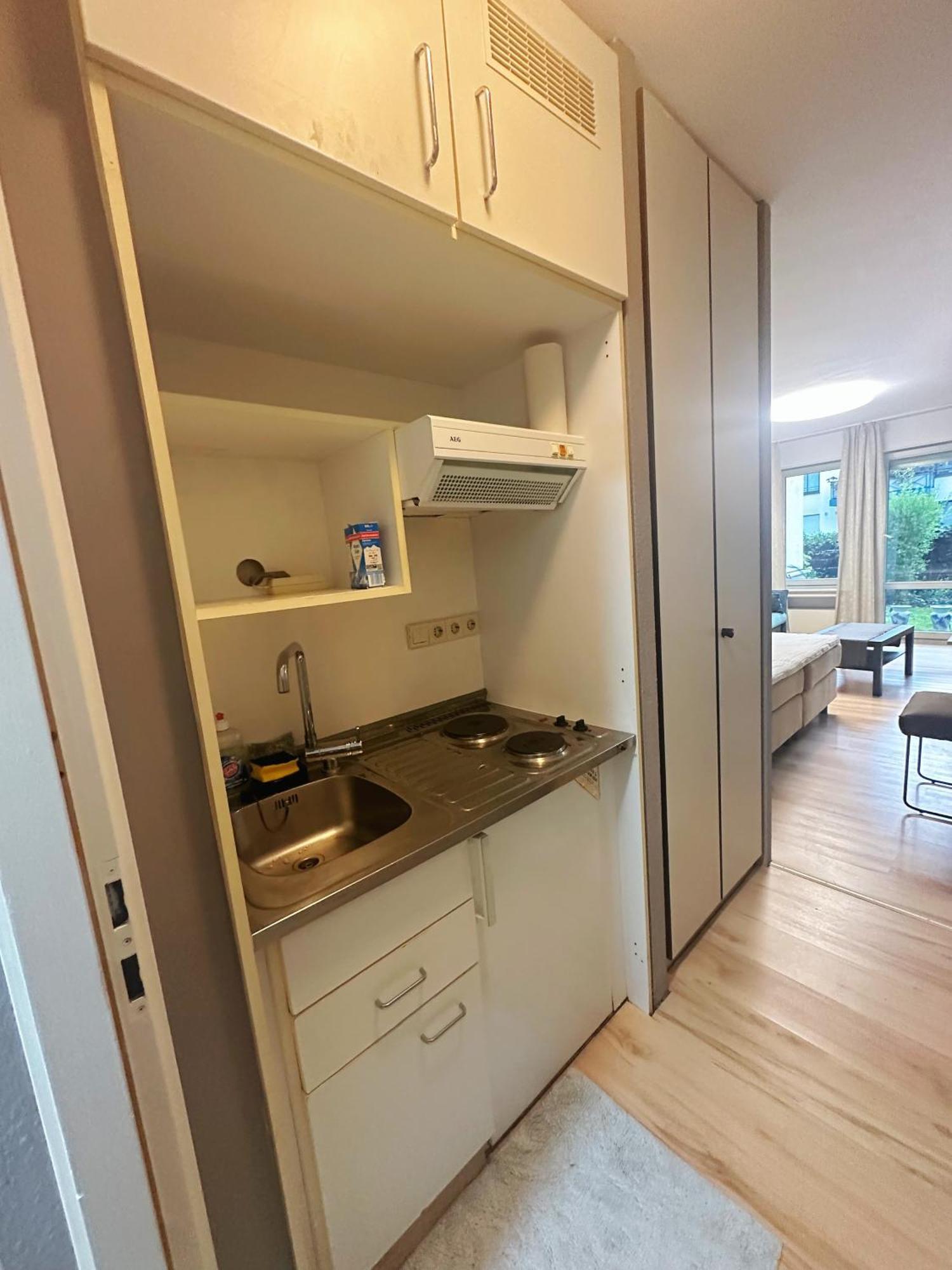 Apartamento Messe Flughafen Nah Mit Waschmaschine Düsseldorf Exterior foto